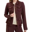 Wearables Safari Jacket In Sarsparilla In Multi