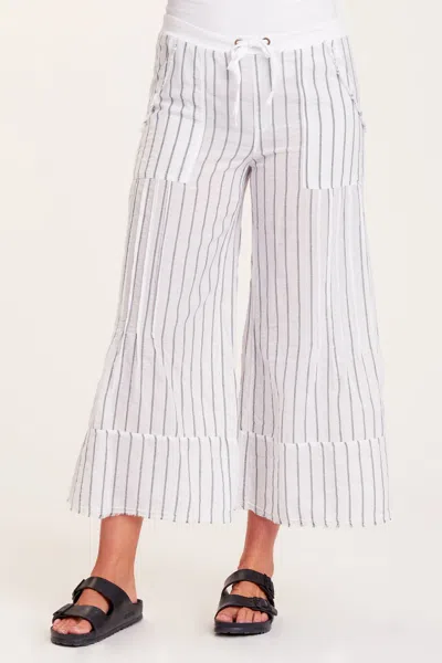 Wearables Striped Ace Pant In White