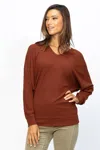 Wearables Tatiana Top In Brown