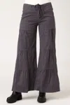 Wearables Terraced Wide Leg Pant In Grey