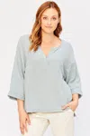 Wearables The Delta Blouse In Blue