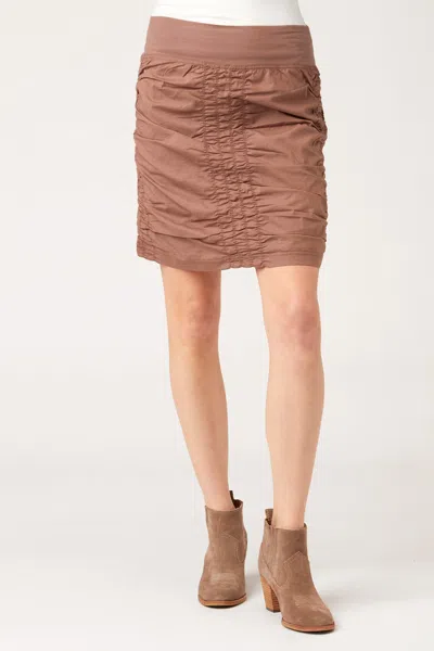 Wearables The Trace Skirt In Brown