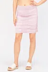 Wearables The Trace Skirt In Pink