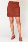 Wearables The Trace Skirt In Red