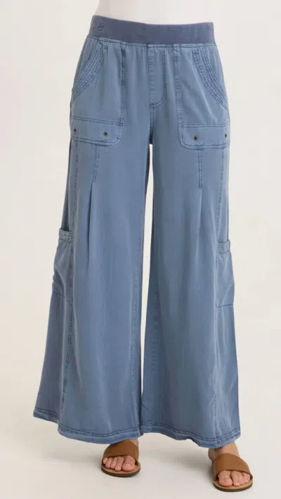 Wearables Tovell Wide Leg Pants In Hypnotic Pigment In Blue