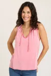 Wearables Twill Antoine Tank In Pink