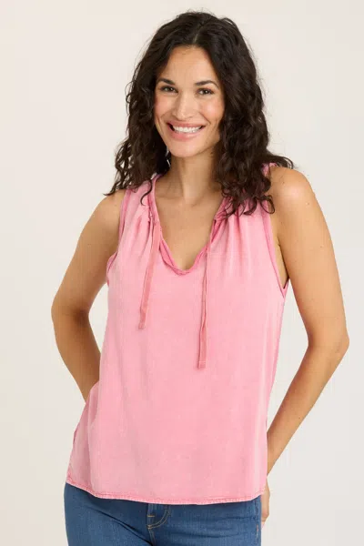 Wearables Twill Antoine Tank In Pink