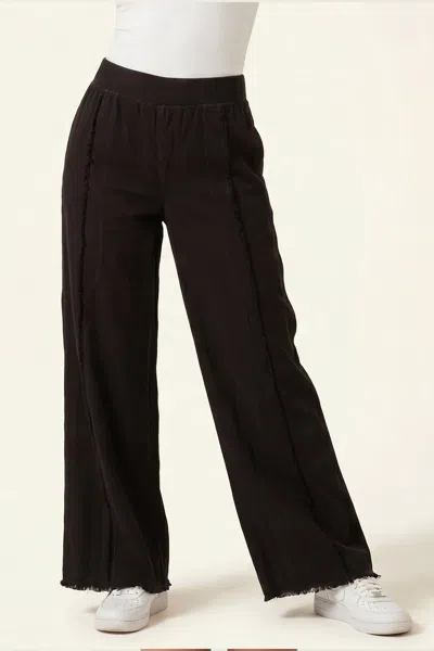 Wearables Twill Beach Trouser In Black