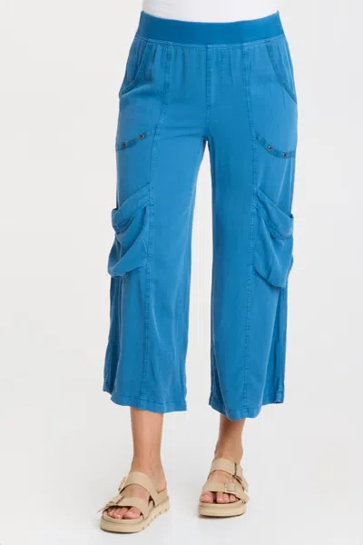 Wearables Twill Faulkner Crop In Blue