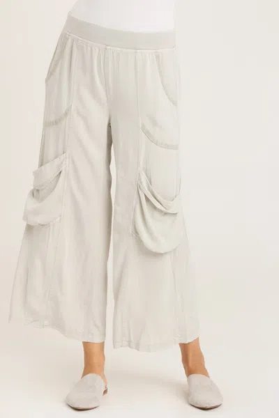 Wearables Twill Faulkner Crop In Grey