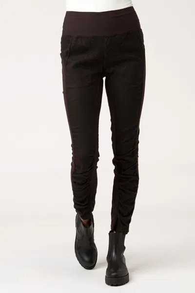 Wearables Twill Penny Legging In Black