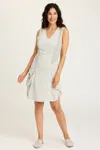 Wearables Twill Penta Dress In Grey
