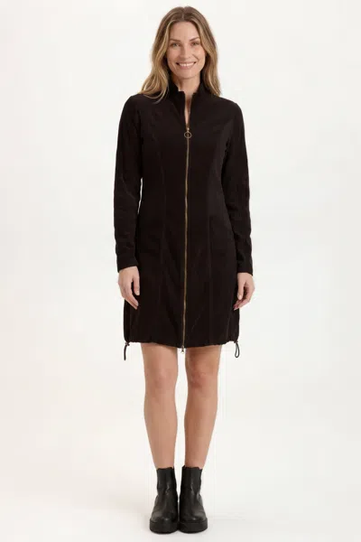 Wearables Uzma Jacket Dress In Black
