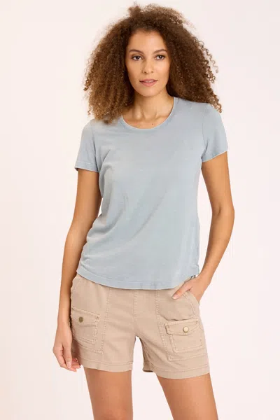 Wearables Vincie Burnout Tee In Blue