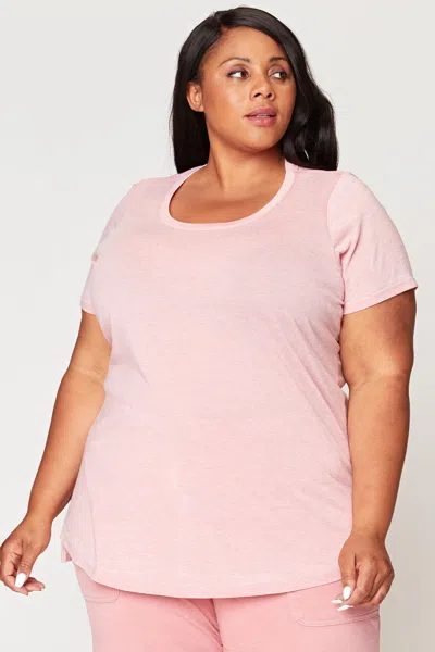 Wearables Vincie Burnout Tee In Pink