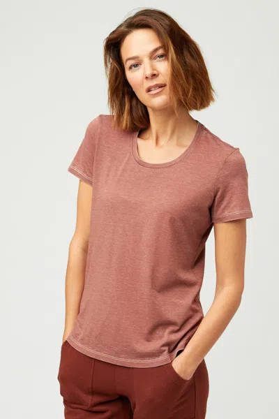 Wearables Vincie Burnout Tee In Red