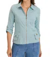 Wearables Wexel Zip Up Jacket In Ocean In Blue