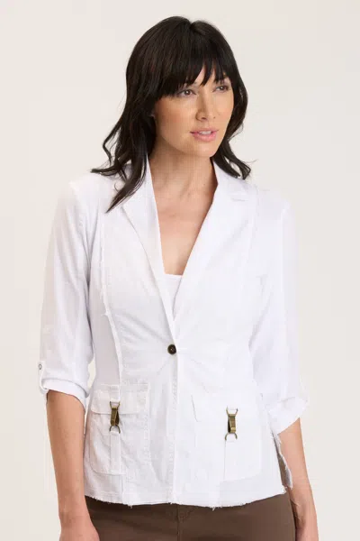 Wearables Winslow Blazer In White