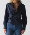 Wearcisco Crop Shirt In Navy
