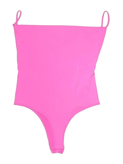 Pre-owned Wearever Bodysuit In Pink