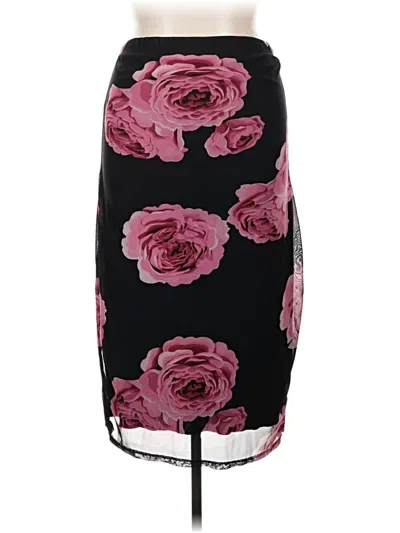 Pre-owned Wearever Casual Skirt In Black