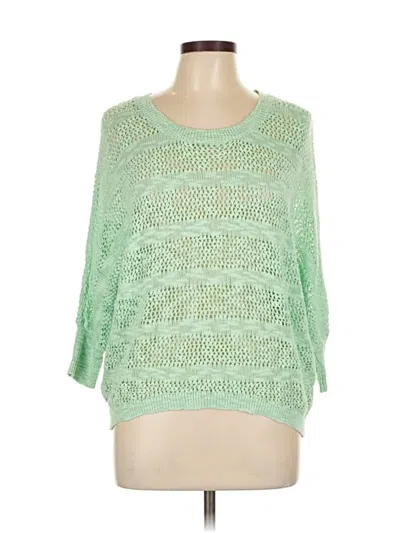 Pre-owned Wearing Your Heart On Your Sleeve Pullover Sweater In Green