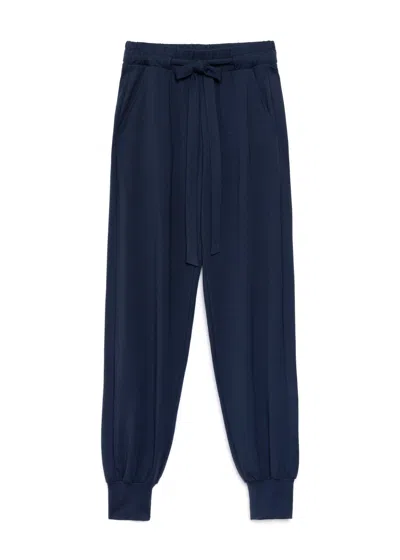 Weartwo London Blue Siren Cuffed Leg Trousers, Navy