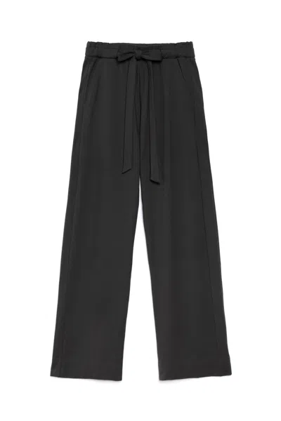 Weartwo London Green Goddess Wide Leg Trousers, Olive In Black