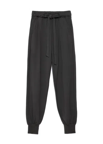 Weartwo London Green Siren Cuffed Leg Trousers, Olive In Black
