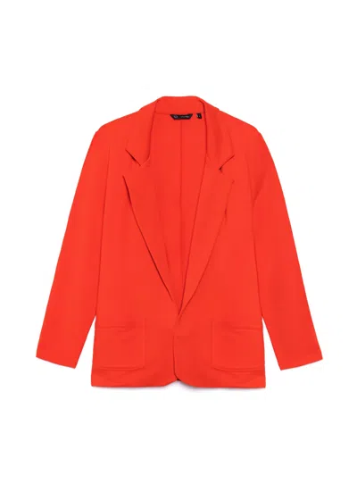 Weartwo London Red Circe Soft Blazer, Coral
