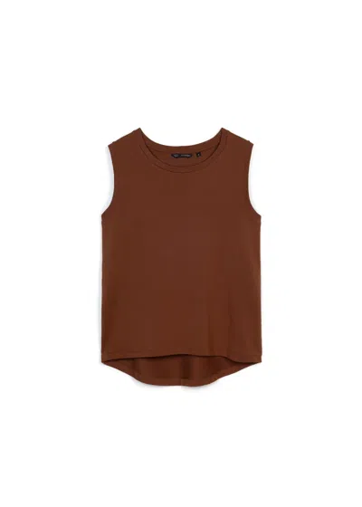 Weartwo London Women's Brown Hero Sleeveless Top, Praline