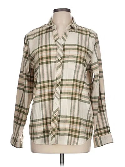 Pre-owned Weatherproof 3/4 Sleeve Blouse In Ivory