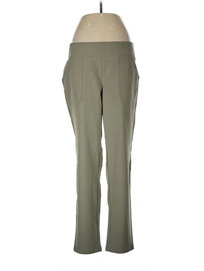 Pre-owned Weatherproof Active Pants In Green