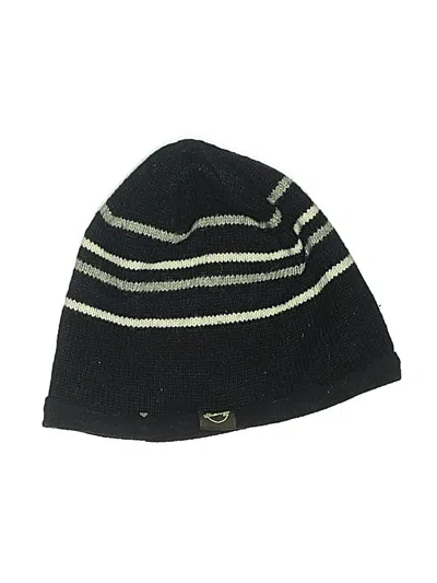Pre-owned Weatherproof Beanie Hat In Black