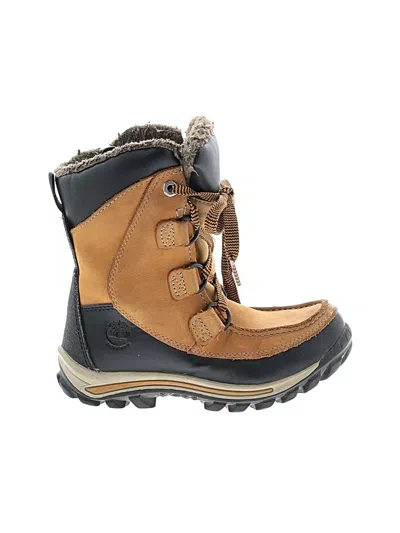 Pre-owned Weatherproof Kids' Boots In Brown