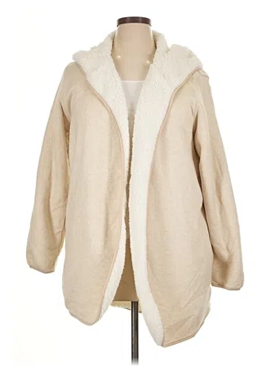 Pre-owned Weatherproof Cardigan Sweater In Brown