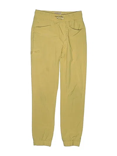 Pre-owned Weatherproof Kids' Cargo Pants In Yellow