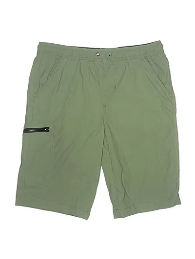 Pre-owned Weatherproof Kids' Cargo Shorts In Green