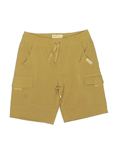 Pre-owned Weatherproof Kids' Cargo Shorts In Yellow