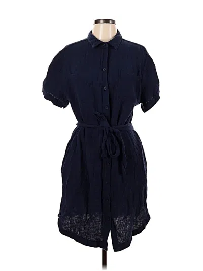 Pre-owned Weatherproof Casual Dress In Blue