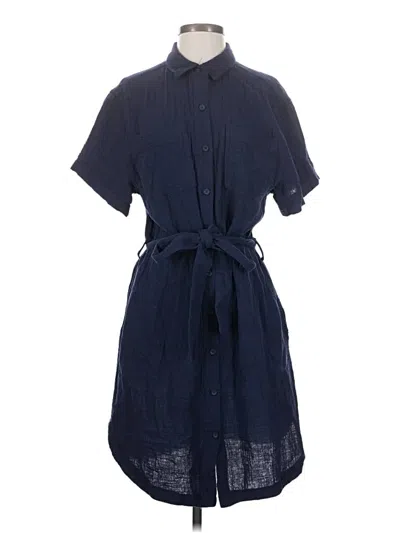 Pre-owned Weatherproof Casual Dress In Blue