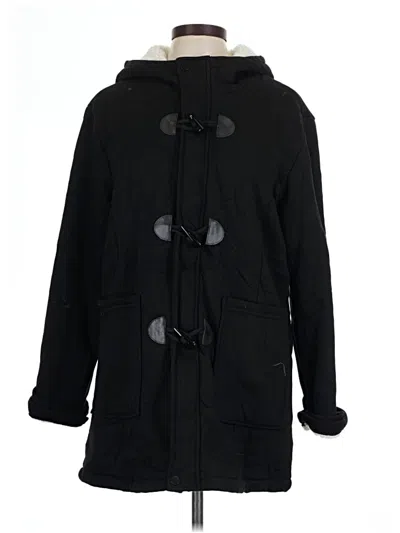 Pre-owned Weatherproof Coat In Black