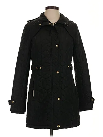 Pre-owned Weatherproof Coat In Black
