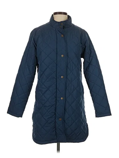 Pre-owned Weatherproof Coat In Blue