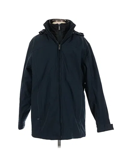 Pre-owned Weatherproof Coat In Blue