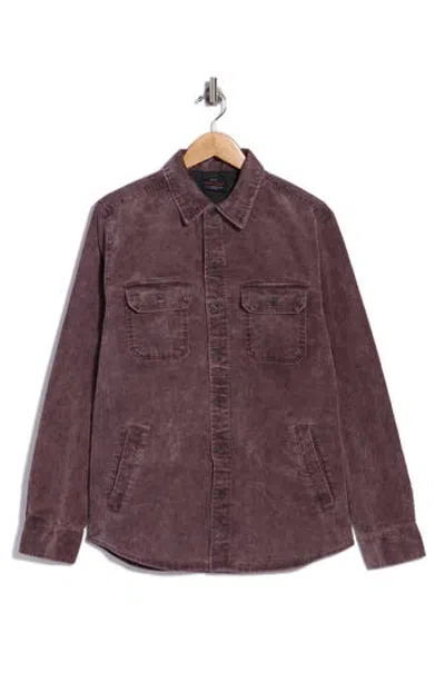 Weatherproof ® Corduroy Shirt Jacket In Brown