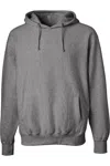 Weatherproof Cross Weave Hooded Sweatshirt In Gray