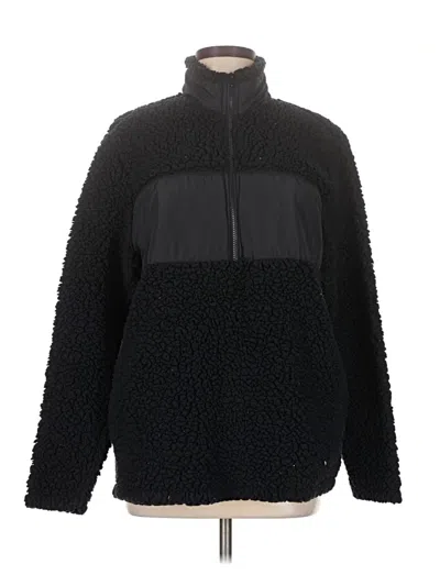 Pre-owned Weatherproof Fleece Jacket In Black