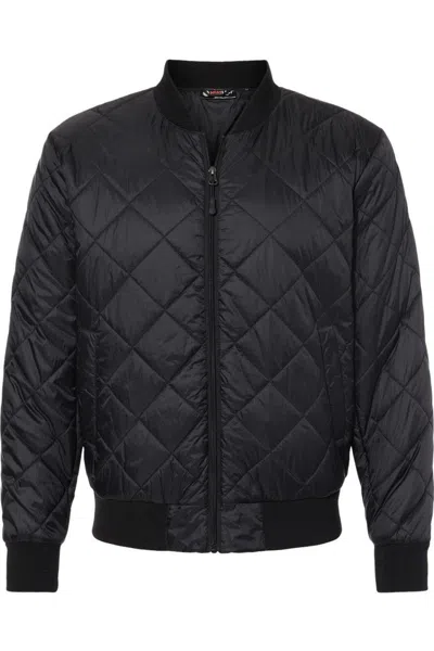 Weatherproof Heatlast Quilted Packable Bomber In Black