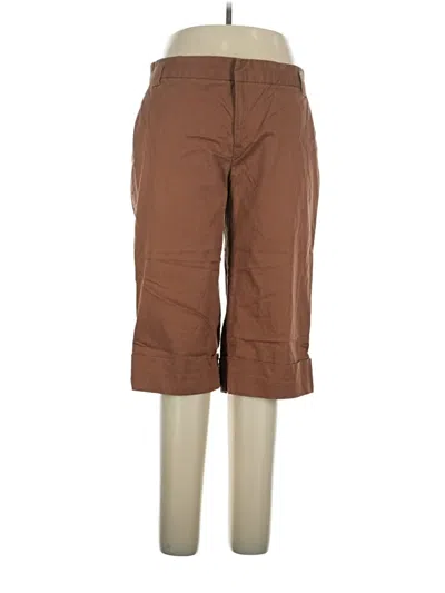 Pre-owned Weatherproof Khaki Pant In Brown